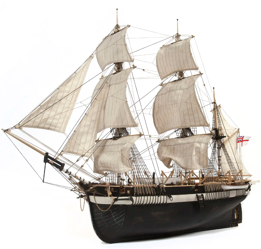Occre 1/75 HMS Terror 3-Masted Sailing Warship (Intermediate Level) kIT