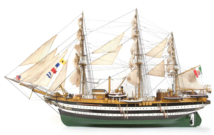 Occre 1/100 Amerigo Vespucci 3-Masted Italian Naval Sailing Ship (Advanced Level) Kit