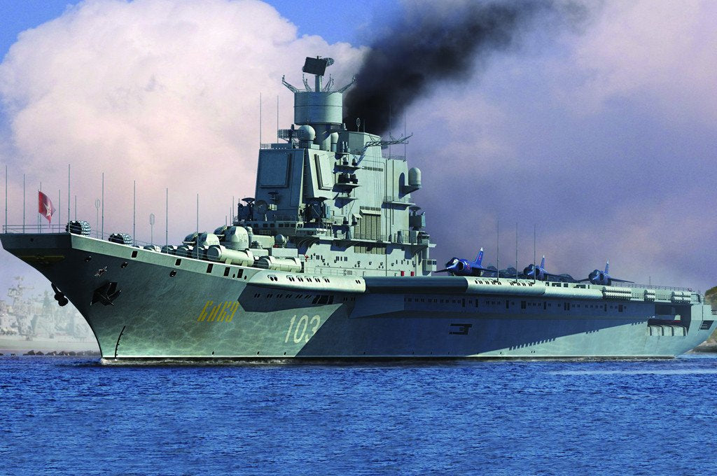 Hobby Boss Model Ships 1/700 Soviet Carrier BAKU Kit