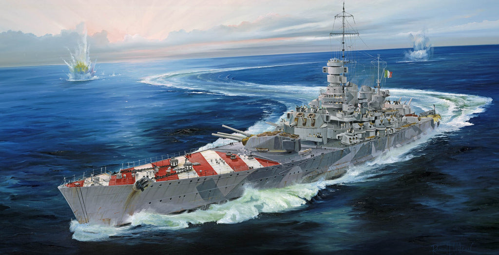 Trumpeter 1/700 RN Roma Italian Navy Battleship 1943 Kit