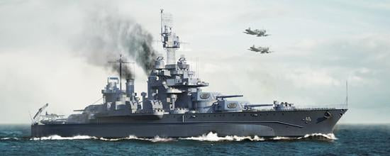 Trumpeter Ship Models 1/700 USS Maryland BB46 Battleship 1945 Kit