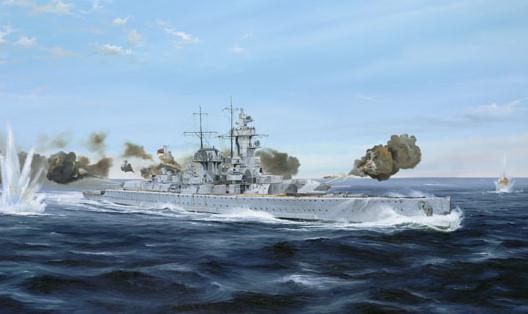 Trumpeter Ship Models 1/700 German Admiral Graf Spee Pocket Battleship 1939 Kit
