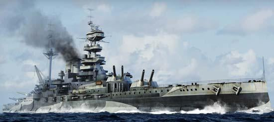 Trumpeter Ship Models 1/700 HMS Malaya British Battleship 1943 Kit