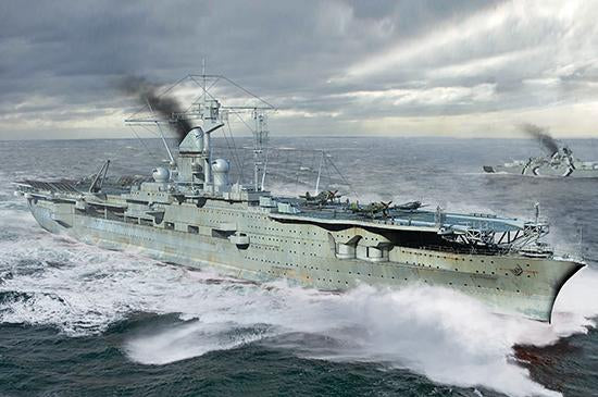 Trumpeter Ship Models 1/700 German DKM Peter Strasser Aircraft Carrier Kit