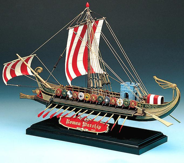 Roman Warship 船の模型 Academy Ships 1/240 Roman Warship Kit – Model Ship Depot