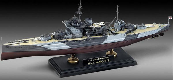 Academy Ships 1/350 HMS Warspite Queen Elizabeth Class Battleship Kit