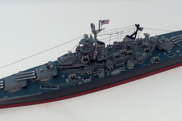 Atlantis 1/665 USS Wisconsin BB-64 Kit Review - 2Modeler.com