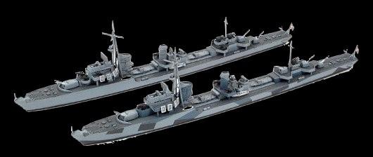 模型製作用品 Radio Control model Destroyer EUR€ 196.99 - 1/200 Scale German Z-class Destroyer Z43