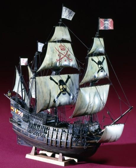 model pirate ship kits