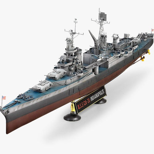 Academy 1/350 USS Indianapolis CA35 Heavy Cruiser Kit