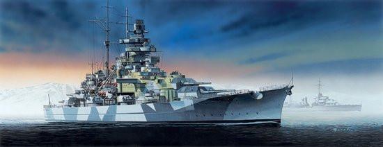 Dragon Model Ships 1/700 German Tirpitz Battleship Kit