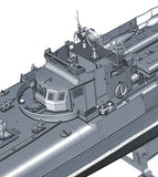 Italeri 1/35 WWII German Schnellboot S26/S28 Torpedo Boat w/20mm FlaK Gun & Sea Mines/Depth Charges Kit