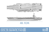 Magic Factory 1/700 US Navy Gerald R Ford Class CVN78 Aircraft Carrier Kit