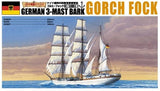 Aoshima 1/350 Gorch Fock 3-Masted Bark German Sailing Ship Kit