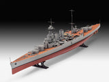 Revell Germany 1/720 HMS Hood Battleship 100th Anniversary (includes poster) w/Paint & Glue Kit