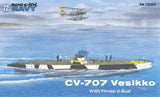 Special Hobby 1/72 Special Navy WWII Vesikko CV707 Finnish U-Boat Kit