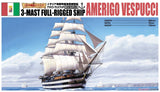Aoshima 1/350 Amerigo Vespucci 3-Masted Rigging Sailing Ship Kit