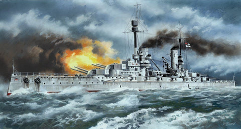 ICM Model Ships 1/350 WWI German Battleship SMS Kronprinz Kit