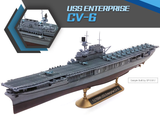Academy 1/700 USS Enterprise CV-6 Aircraft Carrier Kit