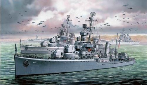 Dragon Model Ships 1/700 USS Buchanan & Lansdowne Destroyer Kits