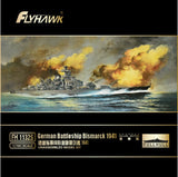 Flyhawk Model 1/700 German Battleship Bismarck 1941 (Deluxe Edition)