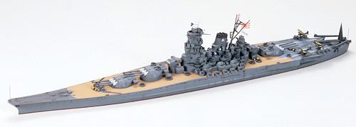 Tamiya Model Ships 1/700 IJN Yamato Battleship Waterline Kit