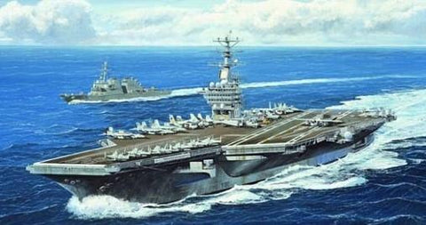 Trumpeter Ship Models 1/700 USS Nimitz CVN68 Aircraft Carrier 2005 Kit