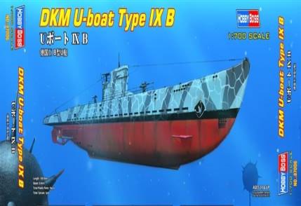 Hobby Boss Model Ships 1/700 U-Boat Type IX B Kit