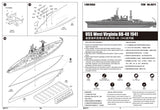 Trumpeter Ship Models 1/700 USS West Virginia BB48 Battleship 1941 Kit