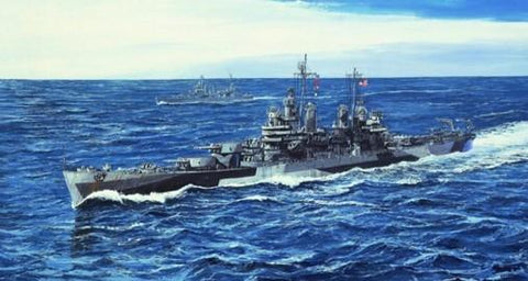 Trumpeter Ship Models 1/700 USS Pittsburgh CA72 Heavy Cruiser 1944 Kit