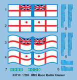 Trumpeter 1/200 HMS Hood British Battle Cruiser Kit