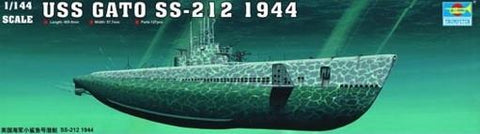 Trumpeter 1/144 USS Gato SS212 Submarine 1944 Kit