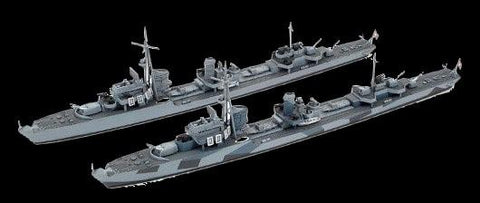 Tamiya Model Ships 1/700 German Z Class (Z37-39) Destroyer Project Barbara Waterline (2 Kits) Kit