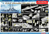 Dragon Model Ships 1/350 USS Chevalier DD805 Gearing Class Destroyer 1945 Kit
