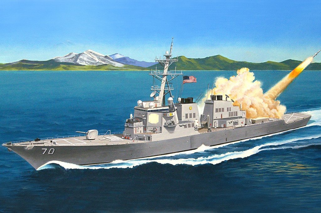 Hobby Boss Model Ships 1/700 USS Hopper DDG-70 Kit