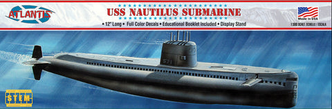 Atlantis Models 1/300 USS Nautilus Submarine STEM Model Kit (formerly Lindberg) Kit