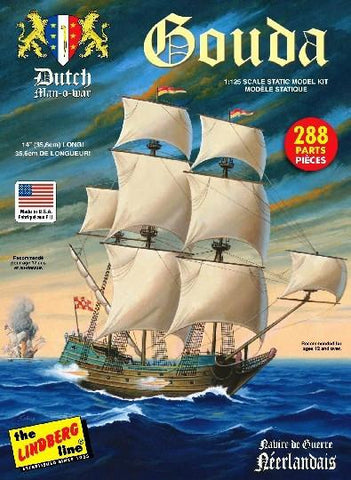 Lindberg 1/244 Santa Catarina Portuguese Man-O-War Sailing Ship Kit