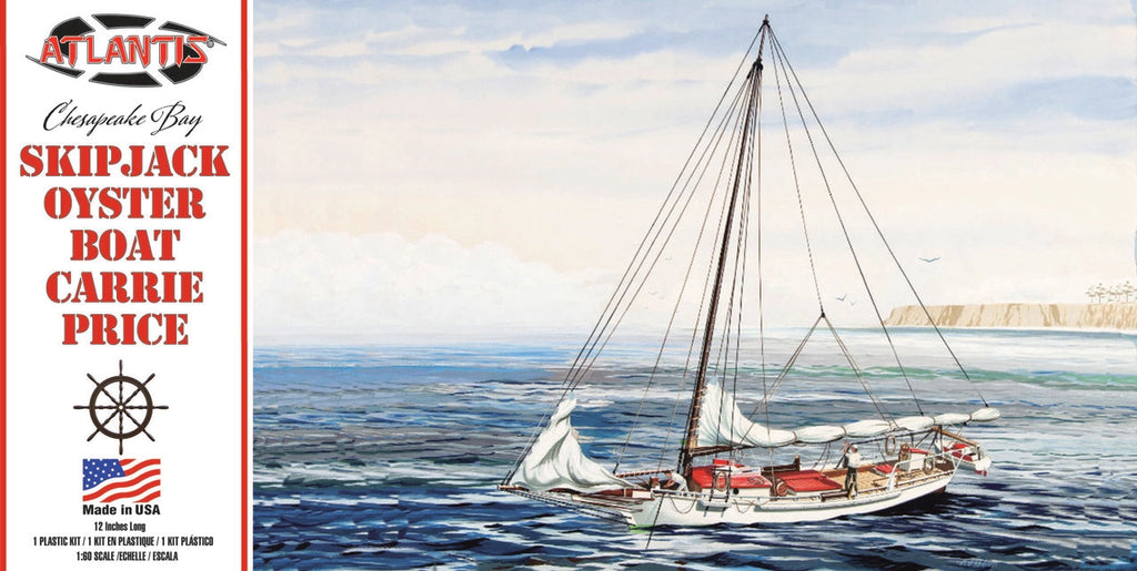 Atlantis Models 1/60 Skipjack Chesapeake Bay Oyster Boat (formerly Pyro Kit)