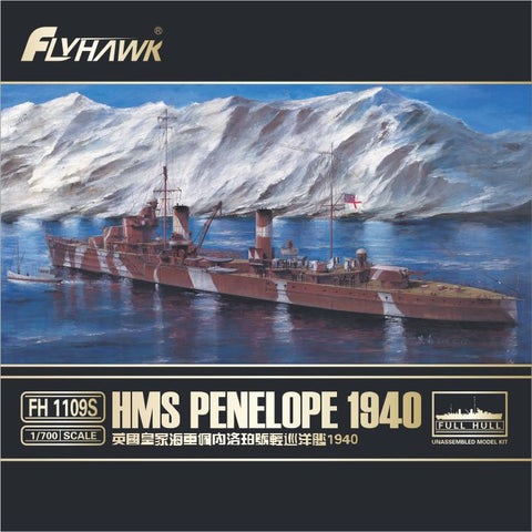 Flyhawk Model 1/700 HMS Penelope 1940 (Deluxe Edition)