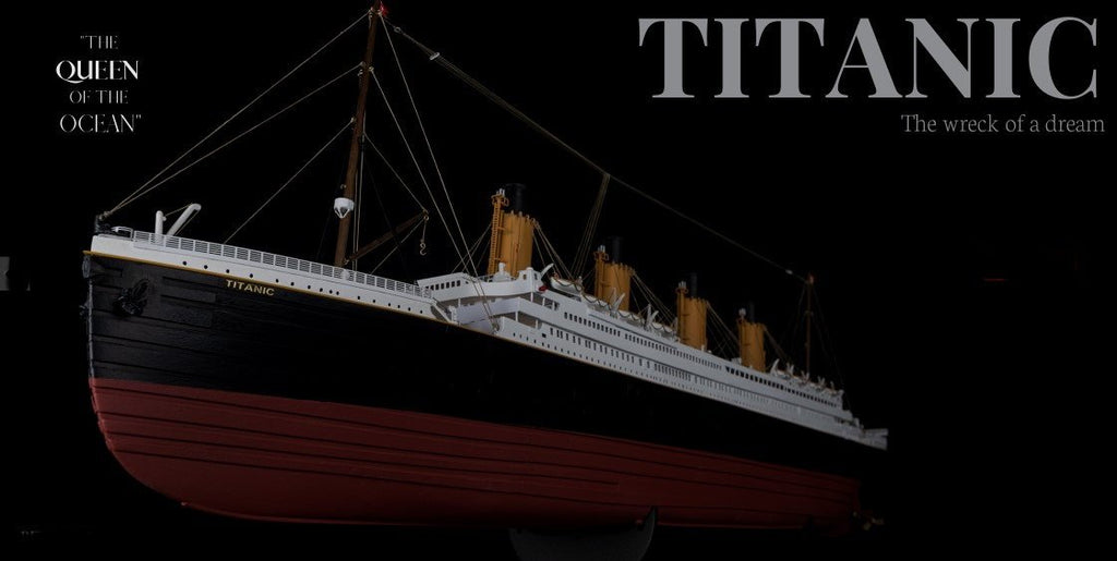 OcCre 1/300 RMX Titanic Ocean Liner (Intermediate Level) Kit