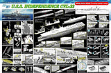 Dragon 1/350 USS Independence CVL22 Aircraft Carrier Kit