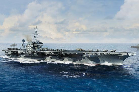 Trumpeter Ship Models 1/700 USS Kitty Hawk CV63 Aircraft Carrier (New Tooling) Kit