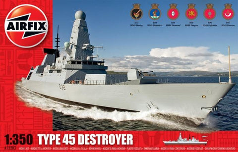 Airfix Ship Models 1/350 HMS Royal Navy Type 45 Destroyer Kit
