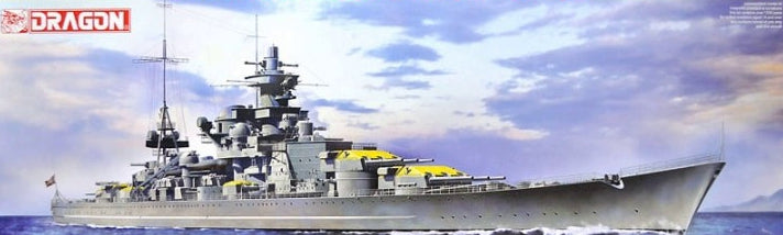 Dragon Model Ships 1/350 German Battleship Scharnhorst, 1940 Updated Kit