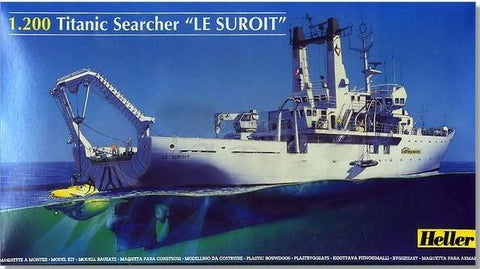 Heller Ships 1/200 LeSuroit Titanic Salvage & Research Ship Kit