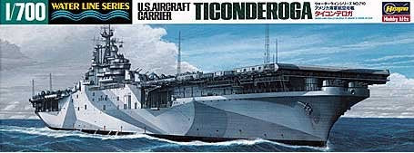 Hasegawa Ship Models 1/700 Ticonderoga Aircraft Carrier Kit