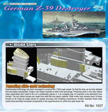 Dragon 1/350 German Z39 Destroyer Re-Issue Smart Kit