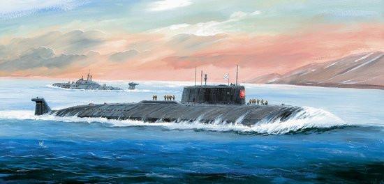 Zvezda Ships 1/350 Russian Kursk K141 Nuclear Submarine Kit