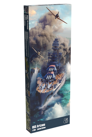 Eduard 1/350 USS Arizona BB39 Battleship (Ltd Edition Plastic Kit)