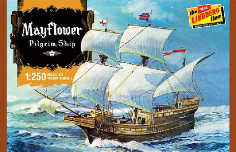 Lindberg 1/250 Mayflower Sailing Ship Kit